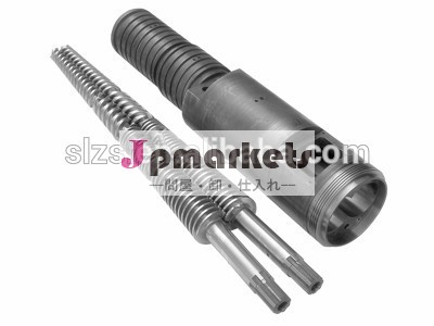 シンシナティcmt80/156円錐形の二軸スクリューとバレル/高品質押出機のスクリューのバレル問屋・仕入れ・卸・卸売り