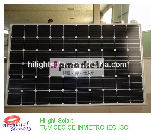 安い単結晶太陽電池パネルcec250wと販売のためのcetuvieciso問屋・仕入れ・卸・卸売り