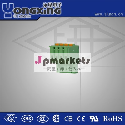 Hot sale 5.08mm 16Amp 400V AC Euro Type PCB Plug Terminal Blocks/electrical connector terminal block問屋・仕入れ・卸・卸売り