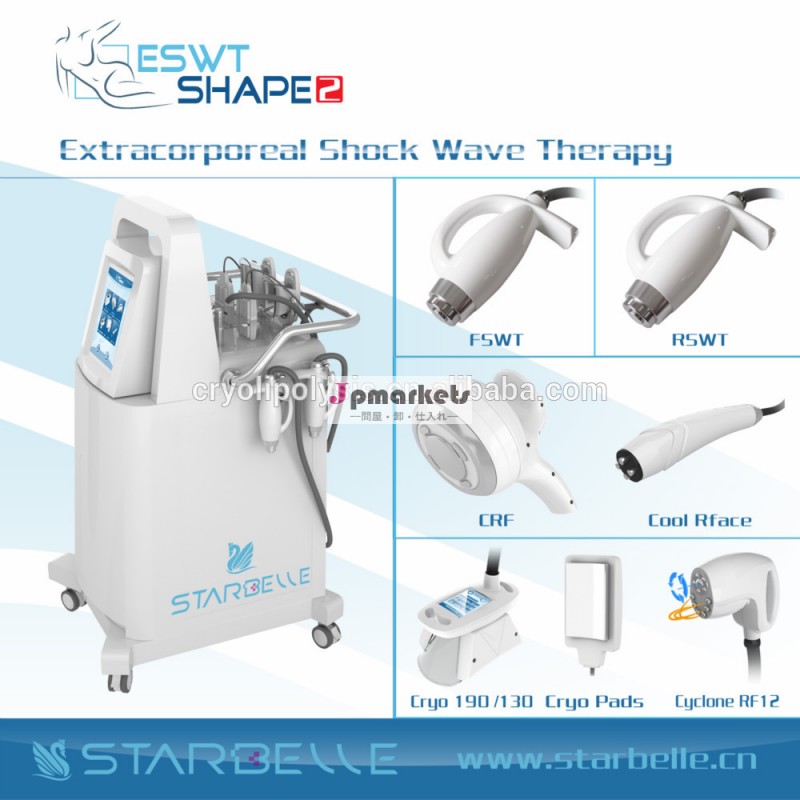 キャビテーションrf真空冷却criolipolisismachine/セルライト低減装置- eswt形状iii問屋・仕入れ・卸・卸売り