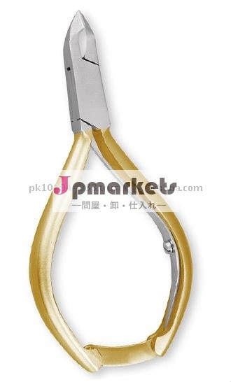 アクリルの釘のニッパー10.5の背部ロック、箱の接合箇所、美の器械問屋・仕入れ・卸・卸売り