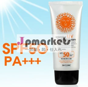 Uv日焼け止めクリーム3wクリニック集中的なspf50/pa++70ml問屋・仕入れ・卸・卸売り
