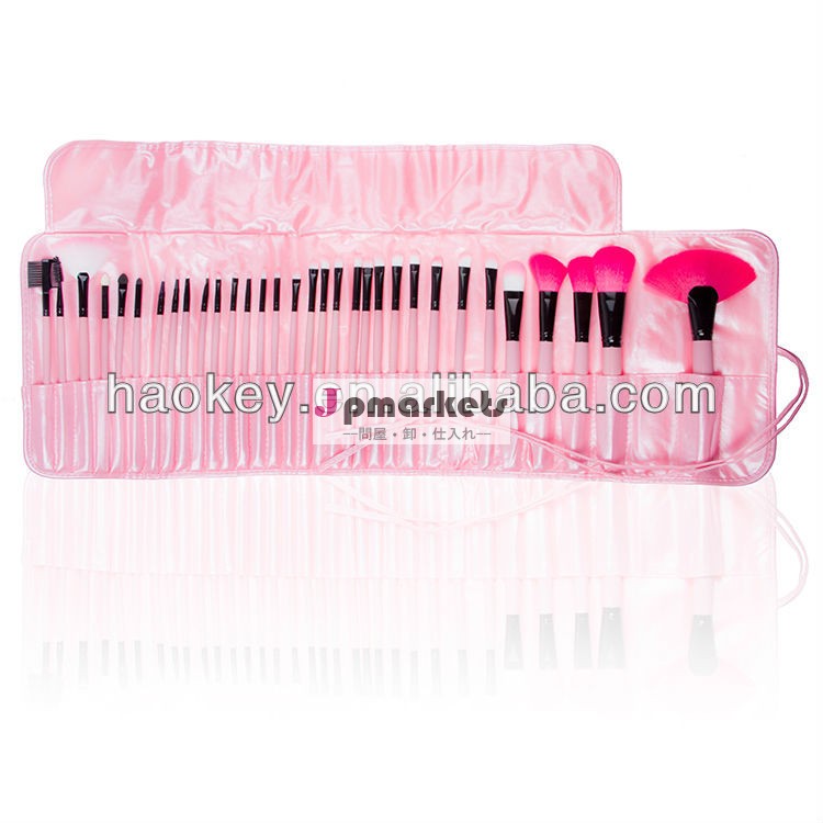 最高の品質!!!! 32個ピンク化粧筆プロの化粧品ブラシセットを構成する問屋・仕入れ・卸・卸売り
