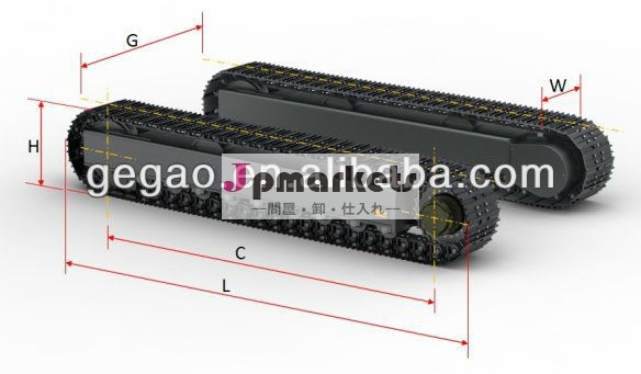 カスタム履帯システム建設機械ブルドーザースペアパーツ問屋・仕入れ・卸・卸売り