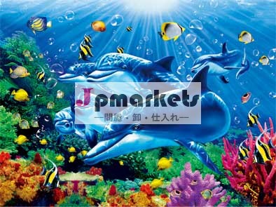 中国メーカー大きいサイズレンチキュラー3d海の動物のポスターデザイン問屋・仕入れ・卸・卸売り