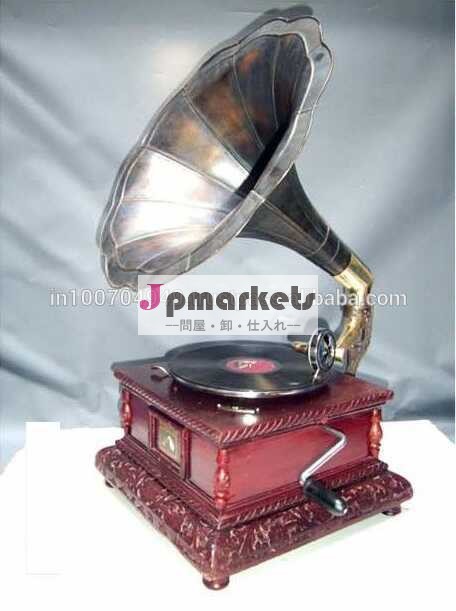 木製蓄音機、 アンティーク蓄音機、 インド蓄音機、 アンティーク蓄音機、 美しい蓄音機、 蓄音機デスク問屋・仕入れ・卸・卸売り