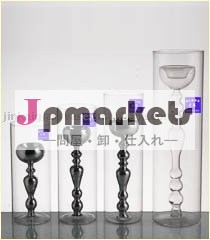 現代ガラス蝋燭ホールダー問屋・仕入れ・卸・卸売り