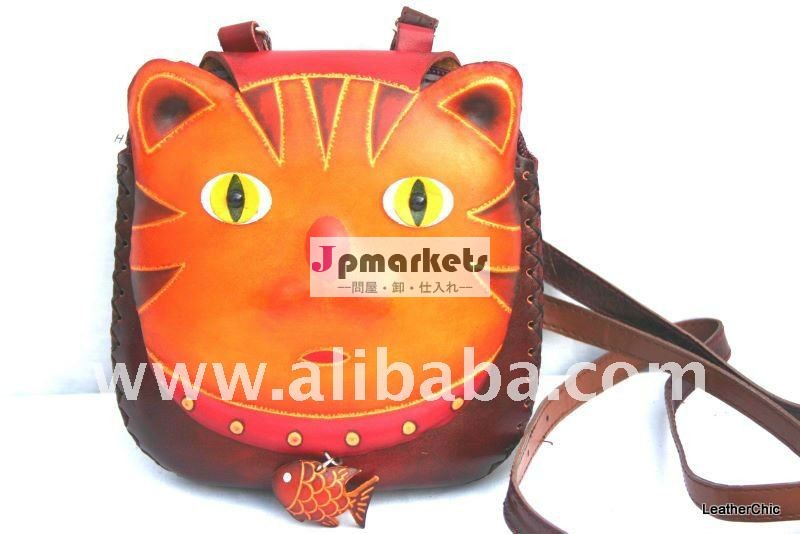ハンドメイドの革猫袋問屋・仕入れ・卸・卸売り