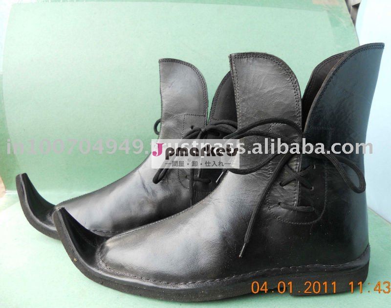 メンズ半分のブーツか人は半分ブーツか背皮のブーツに革を張る問屋・仕入れ・卸・卸売り