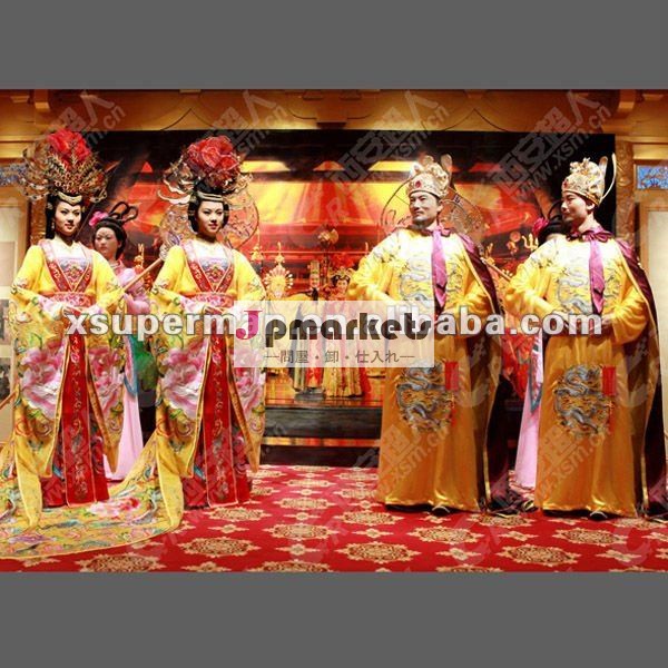 皇帝- Tangminghuang及びヤン女性シリコーンゴムの彫像問屋・仕入れ・卸・卸売り