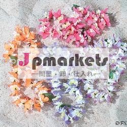 人工花のレイ、36は"絹の新婚旅行のLeis 081510絹の花のLeis-のヒナギクのレイ蜂蜜の月レイ党レイプラスチックLeisを模倣した問屋・仕入れ・卸・卸売り