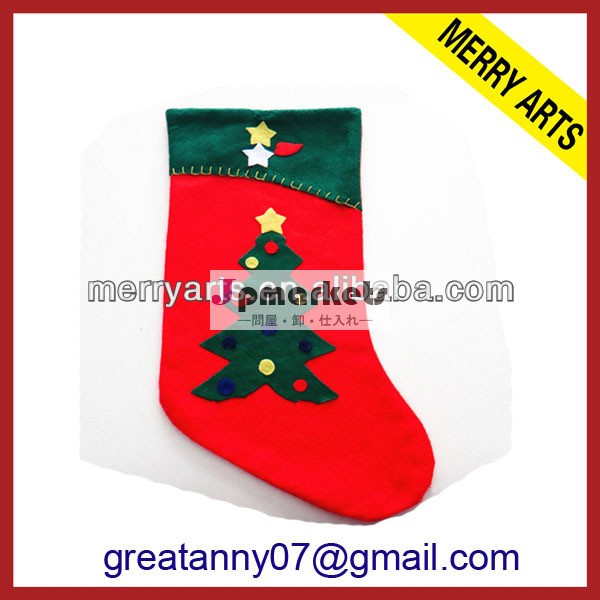 新しいデザイン2015バルク卸売おかしな黄麻布と良いquatity犬のクリスマスストッキング問屋・仕入れ・卸・卸売り