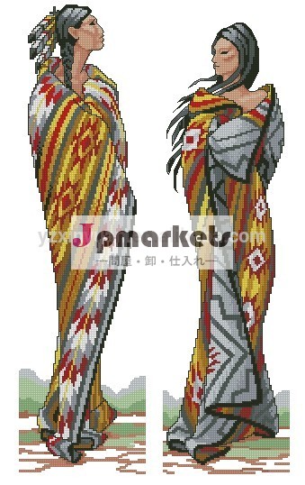クロスステッチセット。 yzxinyuanクロスステッチセット。 新しい写真8月2014年53004-01アフリカンスタイル問屋・仕入れ・卸・卸売り