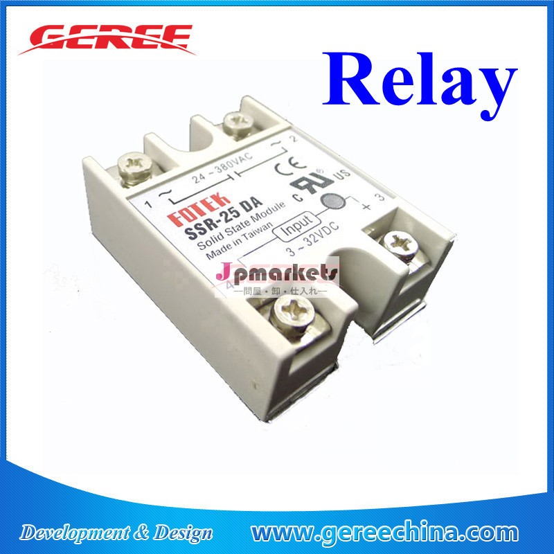 新しい固体ステートリレーssr-25da25a/250v3-32vdcソリッドリレー問屋・仕入れ・卸・卸売り