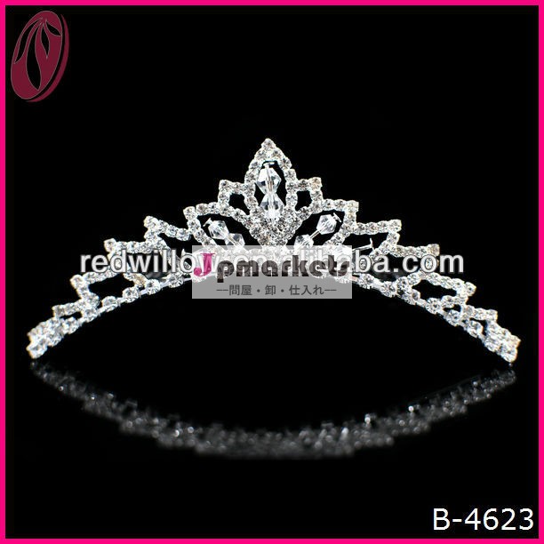 装飾的な2013ブライダルティアラ、 大人のための王冠の水晶の女性問屋・仕入れ・卸・卸売り
