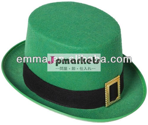 新しいスタイル2015stpatricks日アイルランドの緑h120レプラコーントップハット問屋・仕入れ・卸・卸売り