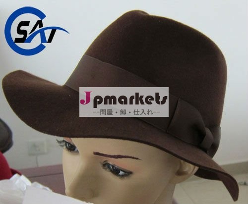 卸し売りフェルトの帽子、白いソフト帽の帽子、人、Crushable革ソフト帽のための安いソフト帽の帽子問屋・仕入れ・卸・卸売り