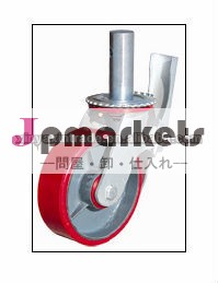 puの足場ブレーキ付キャスターホイール問屋・仕入れ・卸・卸売り