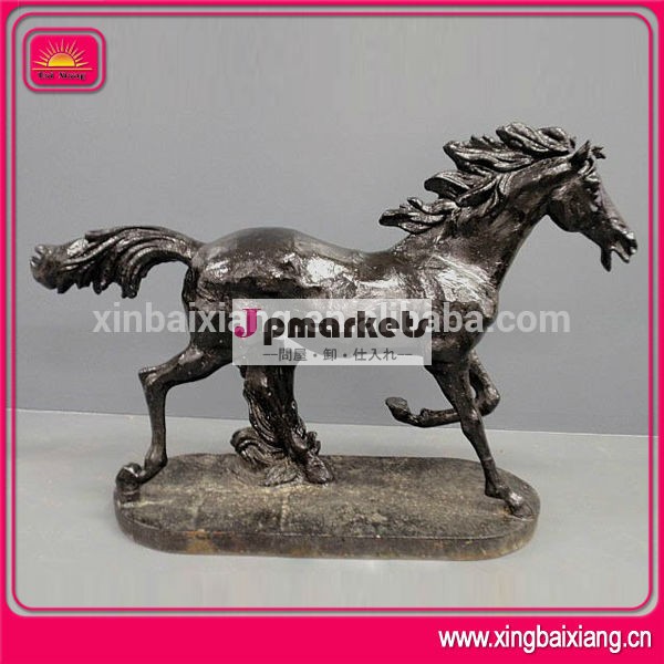 鋳鉄の馬の像、 鋳鉄の馬の彫刻、 鋳鉄の馬の置物問屋・仕入れ・卸・卸売り
