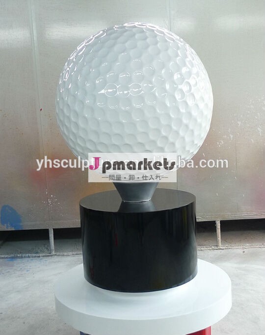 Artificial Style Sculpture Giant golf ball問屋・仕入れ・卸・卸売り