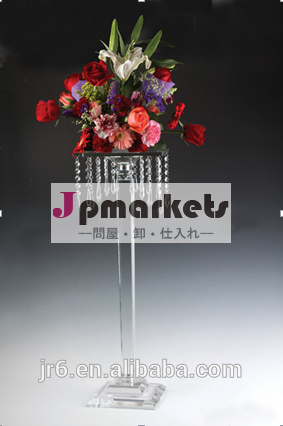 背の高い花付き燭台結婚式のテーブルのセンターピース問屋・仕入れ・卸・卸売り