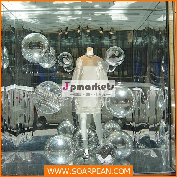 視覚的な装飾的なガラス繊維丸いボールカスタムキャラクター商品問屋・仕入れ・卸・卸売り
