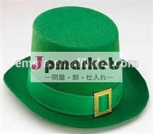 新しいスタイルのアイリッシュ2015stpatricks日レプラコーンシャムロックバックルht208ファブリックトップハット問屋・仕入れ・卸・卸売り