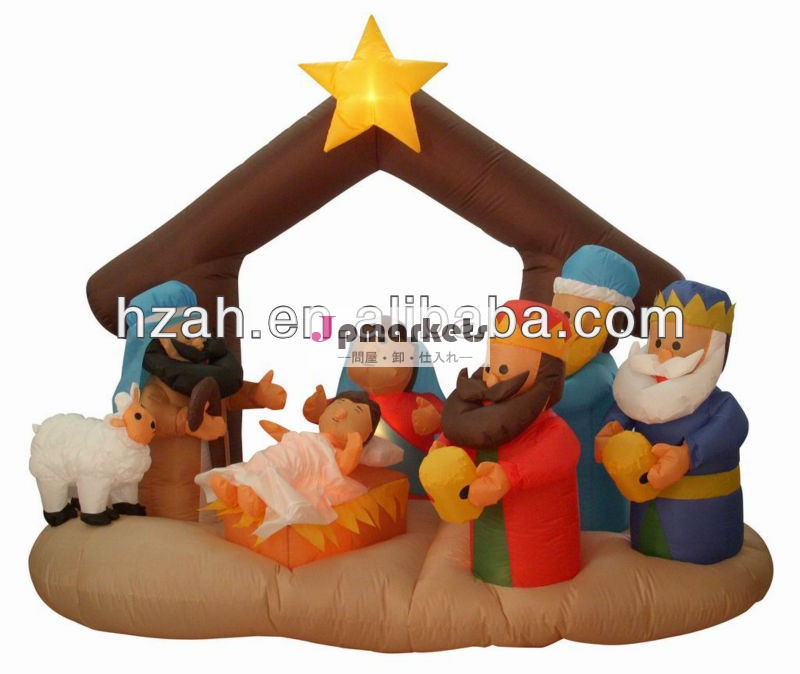 キリスト降誕の場面クリスマスインフレータブルヤードの装飾問屋・仕入れ・卸・卸売り