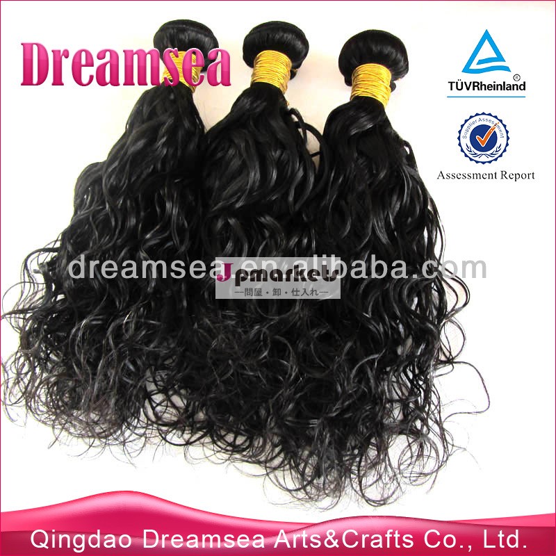 未処理のヘアエクステンション5a100％バージンインドの毛問屋・仕入れ・卸・卸売り
