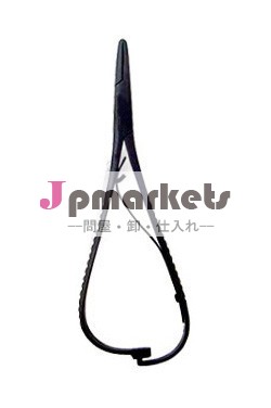 釣りの針ホルダーステンレス鋼で作られてい、 半分コーティングされたハンドル黒、 品質の釣りツール問屋・仕入れ・卸・卸売り