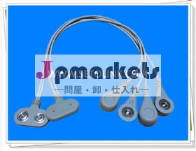 スナップエンド2オスコネクタに医療用メス脳波ケーブル問屋・仕入れ・卸・卸売り