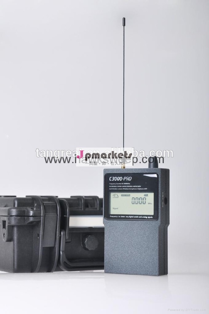 プロのデジタルポケット広帯域rfのバグ検出器の周波数カウンタhs-c3000-pro問屋・仕入れ・卸・卸売り