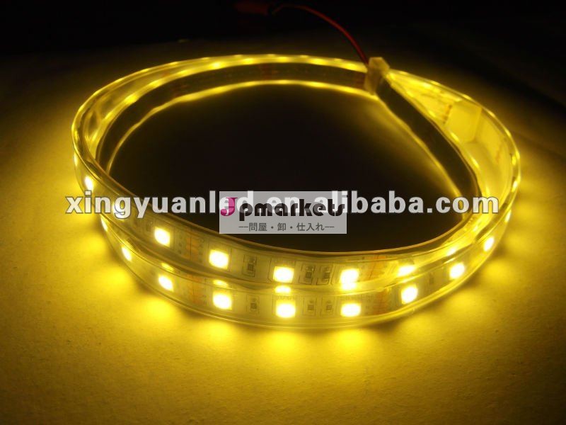 適用範囲が広い1M 60 SMD LEDのネオン暖かく白いケイ酸ゲル車ライトストリップIP65問屋・仕入れ・卸・卸売り