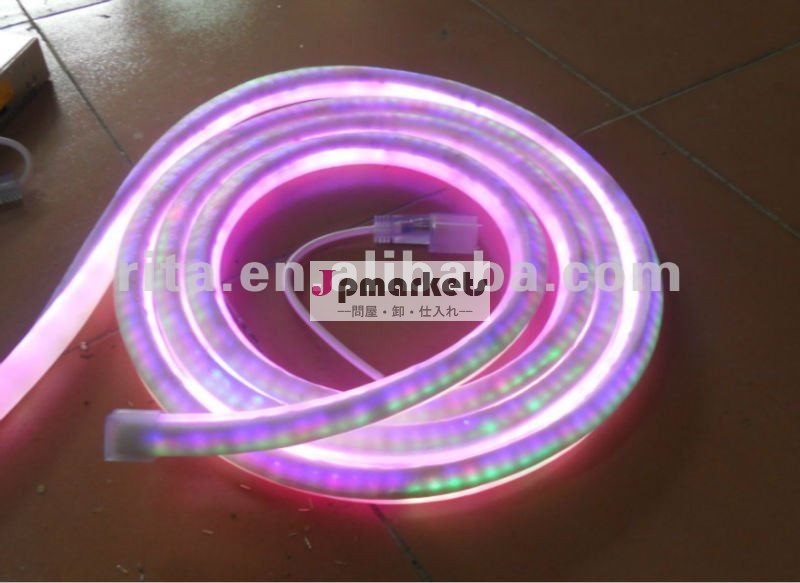 4wireRGBはLEDのネオン屈曲を着色する; AC220Vの入力、240leds/m問屋・仕入れ・卸・卸売り