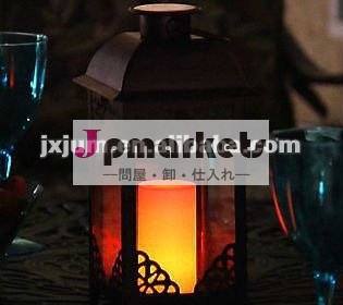 蝋燭が付いているCandleImpressioモロッコのOutdoorSolarのランタン問屋・仕入れ・卸・卸売り