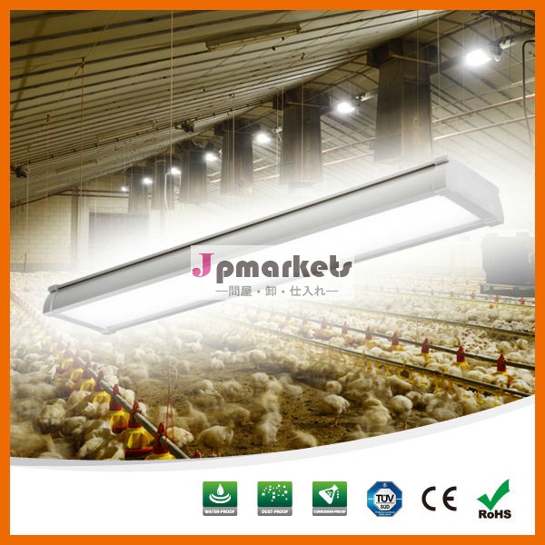 led深圳ip65工場ランプ本体ホワイトpvc防水led管継手の養鶏場のマシンのための問屋・仕入れ・卸・卸売り