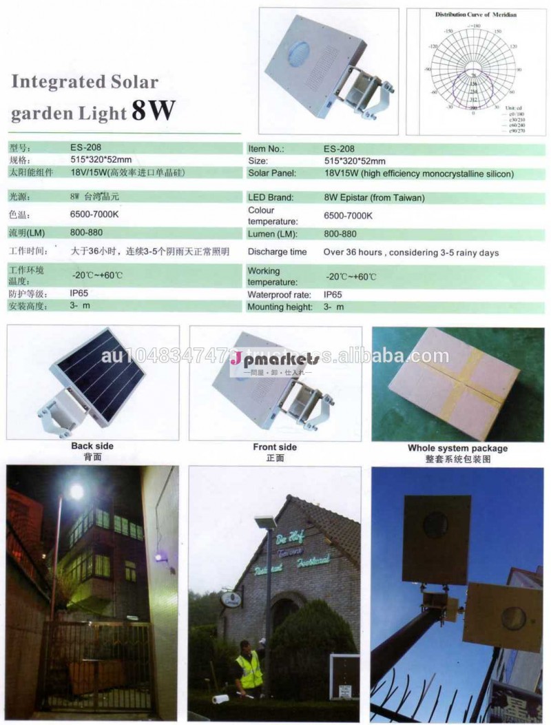 ソーラー/led街路灯屋外問屋・仕入れ・卸・卸売り
