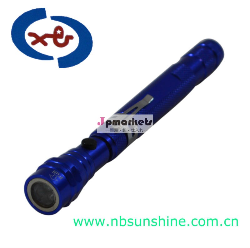 magnetic 3led telescopic flashlight問屋・仕入れ・卸・卸売り