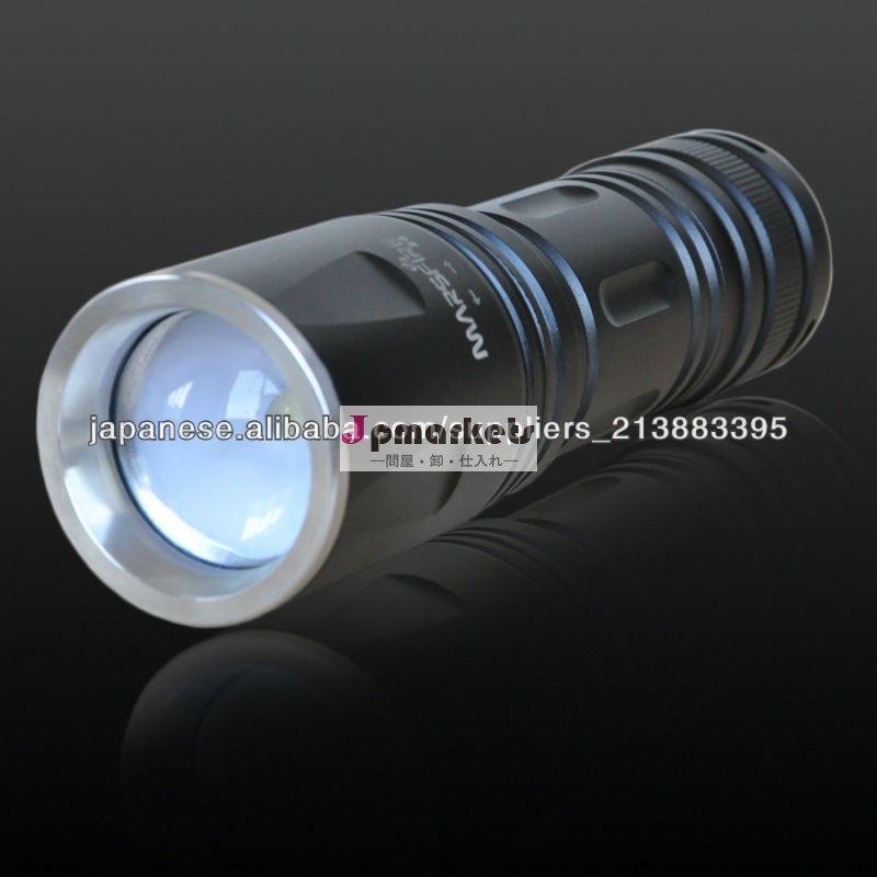 Marsfire Z8 One U.S. CREE XM-L T6 LED Zoomable Flashlights 800LM問屋・仕入れ・卸・卸売り