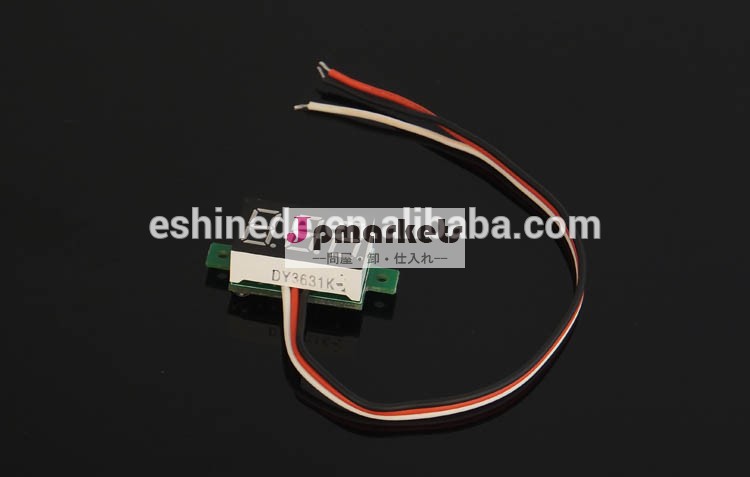 新しいミニdcv20d0-100v青色led3- デジタル表示デジタル電圧0.36インチの良い電圧計パネル問屋・仕入れ・卸・卸売り