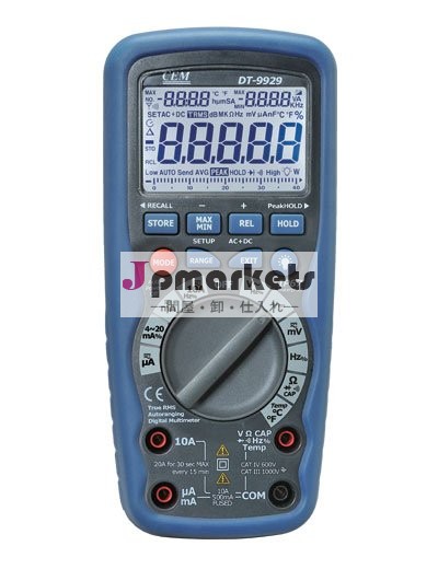 工業用デジタルdt-9929プロの真の実効値マルチメータとの9999データロガー問屋・仕入れ・卸・卸売り