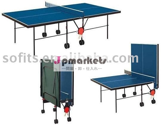 Foldable卓球のテーブル、テニスのテーブル、卓球、高品質の卓球のテーブル、卓球、卓球台、卓球セット問屋・仕入れ・卸・卸売り