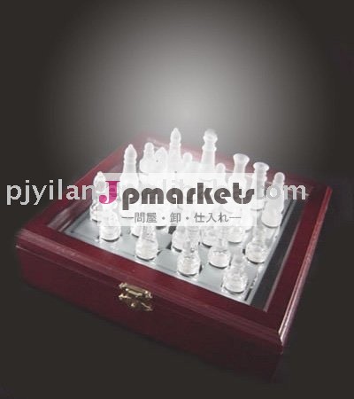 エレガントな水晶すてきなクリア国際チェスアートギフトクラフト用問屋・仕入れ・卸・卸売り