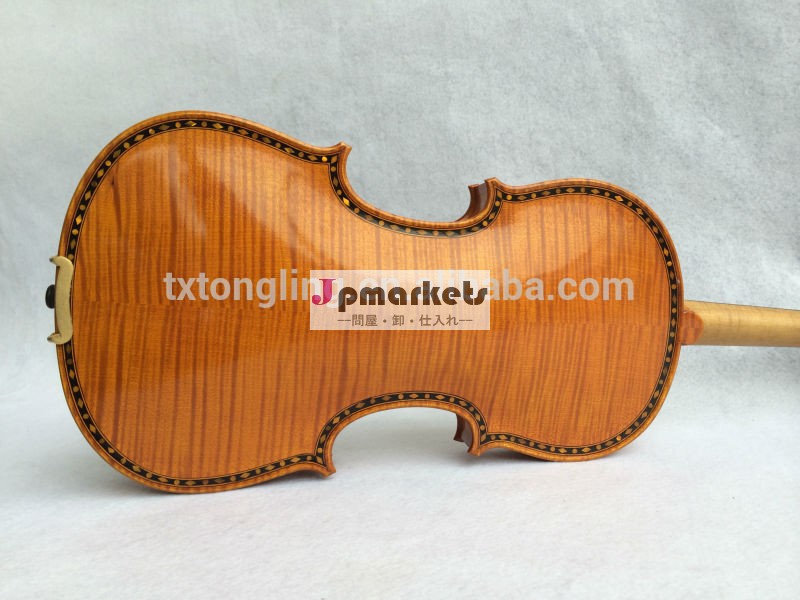 バイオリンパターン、 高- 品位バイオリン、 インレイのバイオリン、 銅陵tl006バイオリン問屋・仕入れ・卸・卸売り