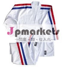 新しいスタイリッシュ武道摩耗/武術制服/空手のユニフォーム培地重量/空手のスーツ問屋・仕入れ・卸・卸売り