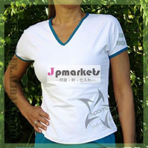 女性テニスのワイシャツの設計スポーツ・ウェア問屋・仕入れ・卸・卸売り