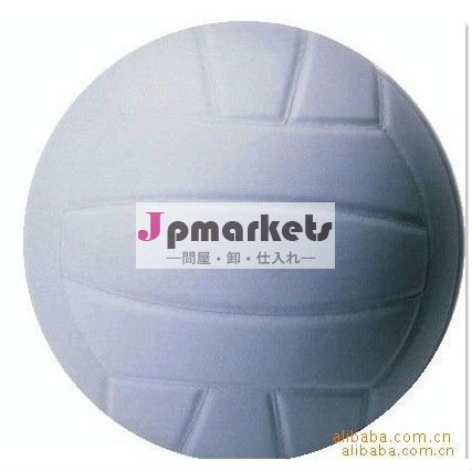 極度の柔らかさ12のパネルの一等級のゴム製バレーボール(白い)問屋・仕入れ・卸・卸売り