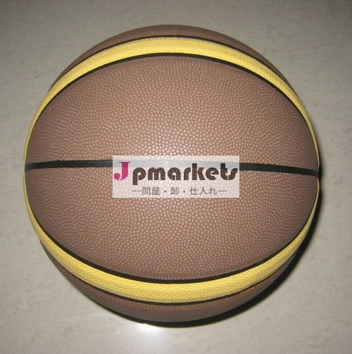 2011新しい設計スライバおよび緑PUの革の公式のサイズのバスケットの球完全なサイズ問屋・仕入れ・卸・卸売り