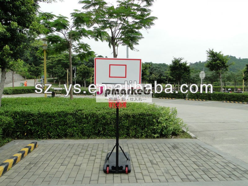熱い販売の調節可能なプラスチック製のバスケットボールスタンド、 背板とベース問屋・仕入れ・卸・卸売り