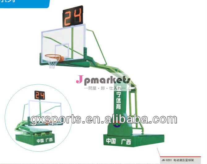 電動油圧式可動heighjn-0201調節可能なバスケットボールスタンド問屋・仕入れ・卸・卸売り